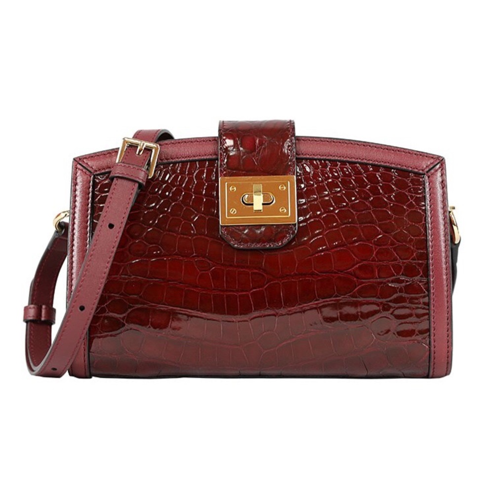 Pre-Order D’MOM Hebilla Nile Crocodile ShoulderBag